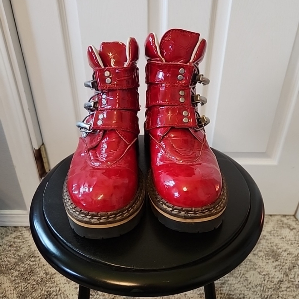 Geier Walley Australia buckled hiking boots